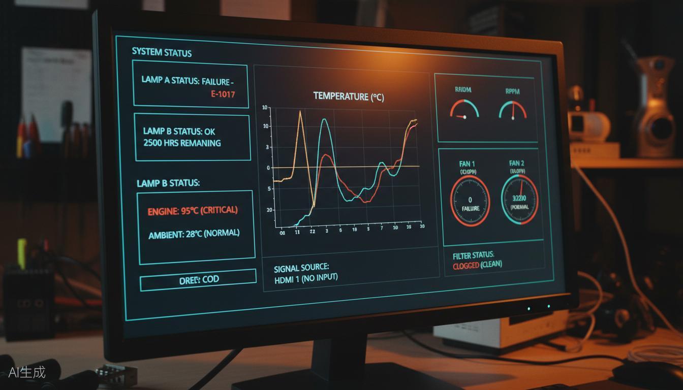 Christie projector diagnostics software